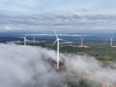 Chính thức vận hành thương mại nhà máy điện gió Savan 1 của T&T Group tại Lào