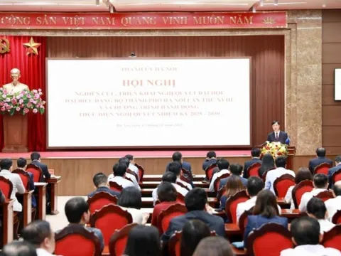 Khởi động Cuộc thi tìm hiểu Nghị quyết Đại hội Đảng bộ TP Hà Nội lần thứ XVIII