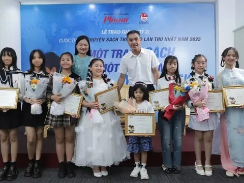 Lan tỏa hạt mầm yêu thương từ Cuộc thi Kể chuyện sách thiếu nhi lần 1 - 2025