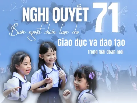 Nghị quyết 71 - Bước ngoặt chiến lược cho giáo dục và đào tạo trong giai đoạn mới