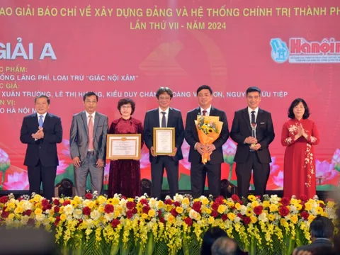 Dự kiến tháng 3/2026, trao Giải báo chí về xây dựng Đảng TP Hà Nội lần thứ VIII - năm 2025