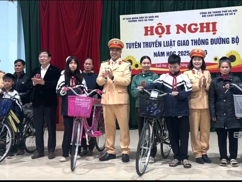 Hiệu quả trong giáo dục an toàn giao thông cho học sinh từ việc đẩy mạnh tuyên truyền