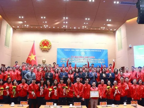 Tuyên dương khen thưởng HLV, VĐV Hà Nội đạt thành tích cao tại SEA Games 33