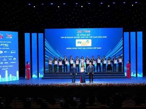 PVcomBank xếp vị trí 86 trong Top 500 Doanh nghiệp lớn nhất Việt Nam năm 2025