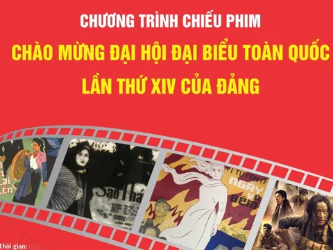 Viện Phim Việt Nam chiếu phim hướng tới Đại hội Đảng XIV