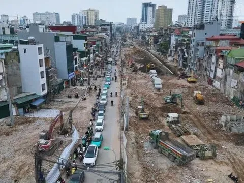 Dự án đường Vành đai 1, đoạn Hoàng Cầu - Voi Phục phấn đấu thông tuyến kỹ thuật trước ngày 15/1/2026