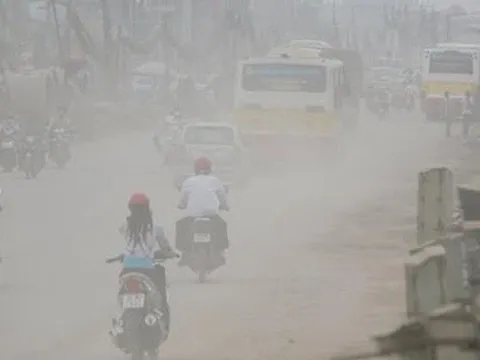 Không khí ô nhiễm tiếp tục lan rộng ở miền Bắc