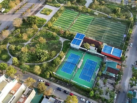 Quảng Ngãi: Dự án khu dân cư 15 năm dang dở, công viên biến thành sân bóng, sân tennis