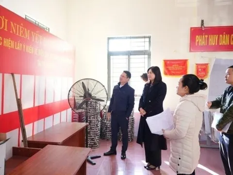 Xã Phù Đổng kiểm tra công tác chuẩn bị các điều kiện cho bầu cử Quốc hội khóa XVI và đại biểu HĐND các cấp nhiệm kỳ 2026-2031