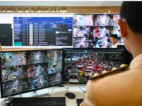 1.837 camera AI chính thức vận hành tại các điểm nóng giao thông Hà Nội, tự động phát hiện vi phạm