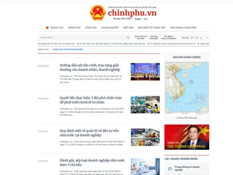 Điểm tựa thông tin của cộng đồng doanh nghiệp Việt Nam