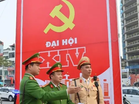 Hà Nội: Phân luồng giao thông phục vụ Đại hội đại biểu toàn quốc lần thứ XIV của Đảng