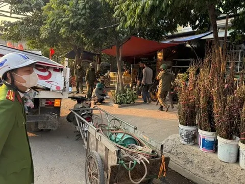 Hà Nội: Phường Đông Ngạc bảo đảm trật tự đô thị chào mừng Đại hội XIV của Đảng và đón Tết Nguyên đán Bính Ngọ 2026