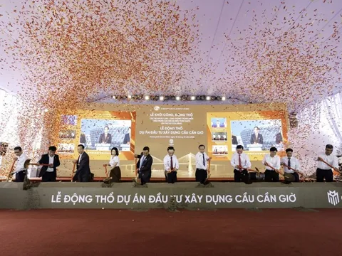 Động thổ cầu Cần Giờ: “Cú đấm thép” hạ tầng mở chu kỳ tăng trưởng mới cho bất động sản biển phía Nam TP.HCM