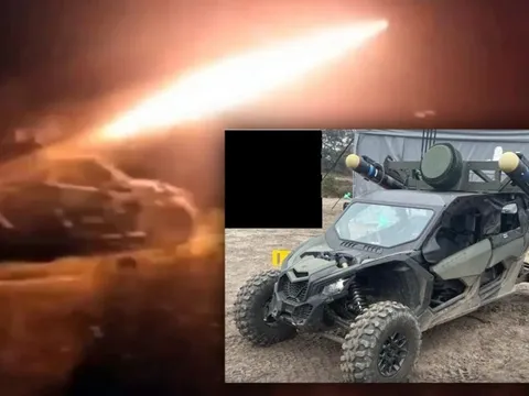 Chiến xa siêu cơ động mang Hellfire: Vũ khí làm thay đổi mặt trận C-UAS