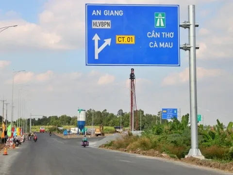 Thông xe tuyến chính cao tốc Hậu Giang - Cà Mau từ hôm nay