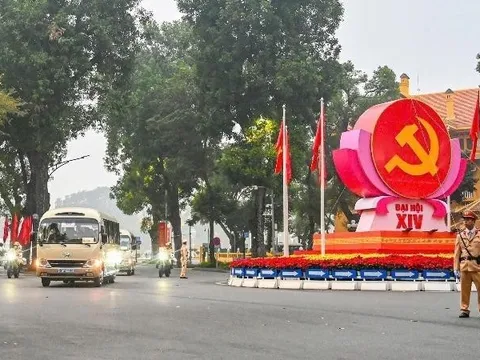 Hà Nội: Giao thông thông suốt, an ninh trật tự được giữ vững phục vụ Đại hội XIV của Đảng