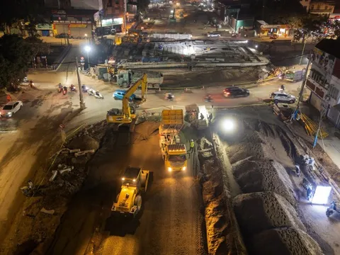 Vành đai 2,5 Hà Nội đẩy nhanh tiến độ, dự kiến thông xe cuối tháng 1