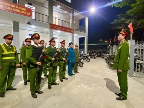 Công an phường Hai Bà Trưng siết chặt an ninh phục vụ Đại hội XIV của Đảng