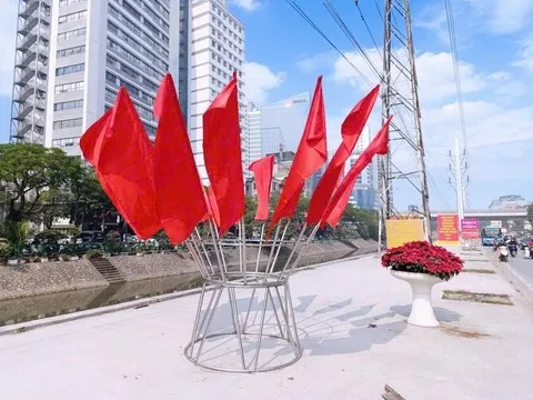 Phường Vĩnh Tuy đẩy mạnh tuyên truyền chào mừng Đại hội Đại biểu toàn quốc lần thứ XIV của Đảng