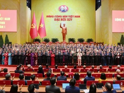 Ban Chấp hành Trung ương Đảng khóa XIV ra mắt Đại hội