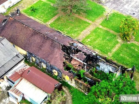 Mục sở thị ngôi trường đại học đầu tiên ở Huế xuống cấp nghiêm trọng