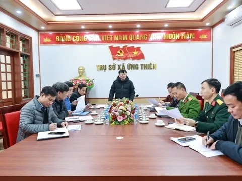 Ứng Thiên: Tăng cường tháo gỡ “điểm nghẽn”, bảo đảm Tết Bính Ngọ an toàn, văn minh