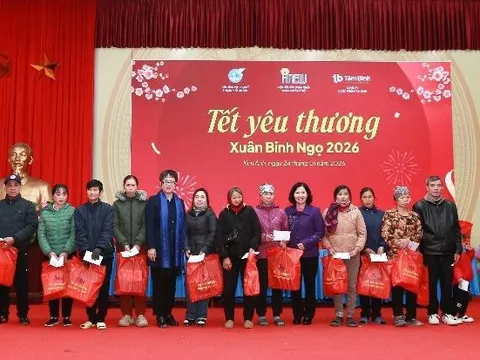 Tết yêu thương 2026: Lan tỏa sẻ chia, tiếp sức phụ nữ vững vàng đón Xuân Bính Ngọ