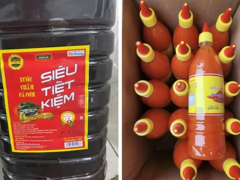 Khởi tố giám đốc công ty sản xuất hàng nghìn sản phẩm tương ớt, nước chấm giả