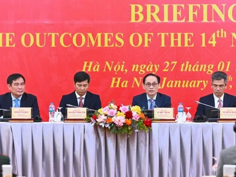Thông tin với đoàn ngoại giao tại Việt Nam về kết quả Đại hội XIV