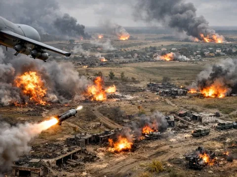 Chiến trường bùng lửa: Nga công khai video UAV, tập kích lực lượng Kiev trên diện rộng