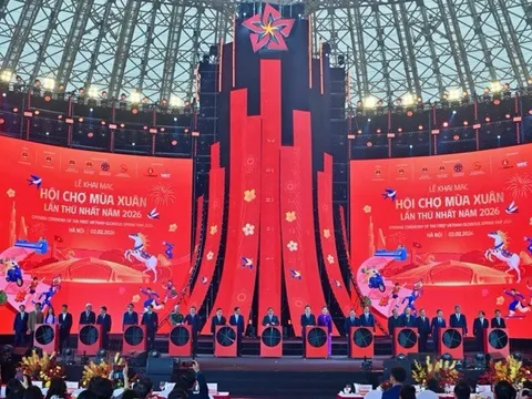 Khai mạc Hội chợ Mùa Xuân lần thứ nhất năm 2026