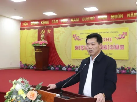 Phường Yên Nghĩa: Triển khai 3 mô hình trọng tâm xây dựng đời sống văn hóa ở cơ sở năm 2026
