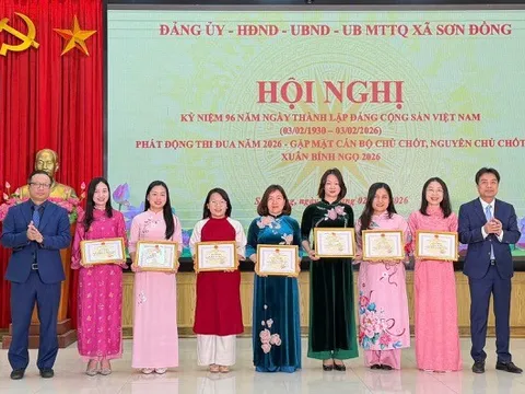 Xã Sơn Đồng: Kỷ niệm 96 năm ngày Thành lập Đảng Cộng sản Việt Nam và phát động thi đua năm 2026