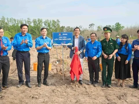 Amway Việt Nam phối hợp với Trung ương Đoàn thực hiện công trình “Luỹ tre biên giới” tại Đồng Nai