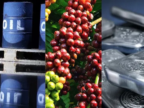 THỊ TRƯỜNG HÀNG HÓA: Giá bạc và cà phê trái chiều
