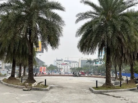 Sau phản ánh xuống cấp, công viên hồ điều hòa Mai Dịch khoác diện mạo mới