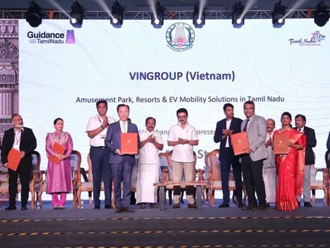 Vingroup ký kết MOU với bang Tamil Nadu, củng cố hệ sinh thái đa ngành tại Ấn Độ