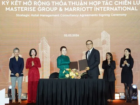 Masterise Group ký kết mở rộng hợp tác với Marriott International, đánh dấu bước phát triển chiến lược trong lĩnh vực khách sạn – nghỉ dưỡng tại Việt Nam