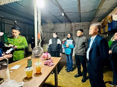 Xã Nam Phù kiểm tra đột xuất cơ sở thực phẩm dịp cận Tết nguyên đán Bính Ngọ 2026