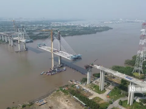 Cầu Phước Khánh “chạy nước rút” nối liền mạch cao tốc Bến Lức - Long Thành