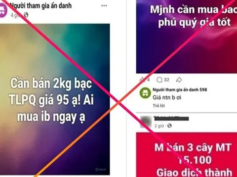 Cảnh giác thủ đoạn lừa đảo mua bán vàng, bạc trên không gian mạng