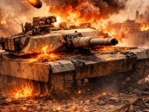 Abrams tiếp tục trúng đòn: Nga đánh sập “át chủ bài” của Kiev trên chiến trường