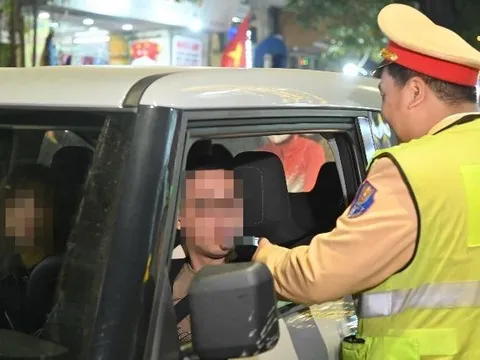 Hà Nội: Xử lý 162 trường hợp vi phạm nồng độ cồn ngày giáp Tết