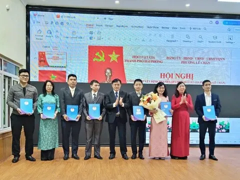 Hải Phòng: Thành lập Chi hội Luật gia phường Lê Chân