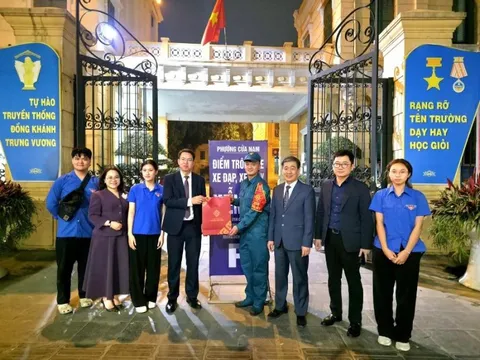 Phường Cửa Nam tổ chức nhiều điểm trông giữ xe miễn phí phục vụ nhân dân dịp Tết Nguyên đán Bính Ngọ