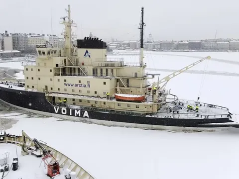 Bên trong kế hoạch thay thế tàu phá băng lớn tuổi nhất thế giới của quốc gia Bắc Âu