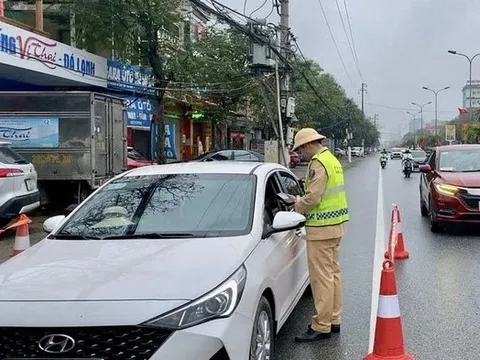 Hà Tĩnh xử phạt hơn 160 trường hợp vi phạm nồng độ cồn trong kỳ nghỉ Tết Nguyên đán