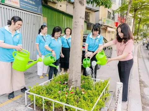 Phường Hai Bà Trưng xây dựng không gian sống xanh - sạch - đẹp