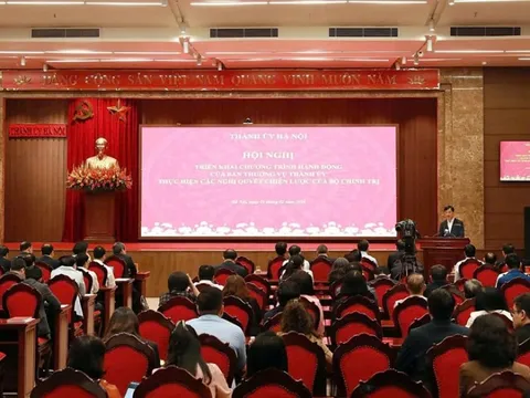 Hà Nội nhấn mạnh tính hành động trong triển khai Nghị quyết của Trung ương